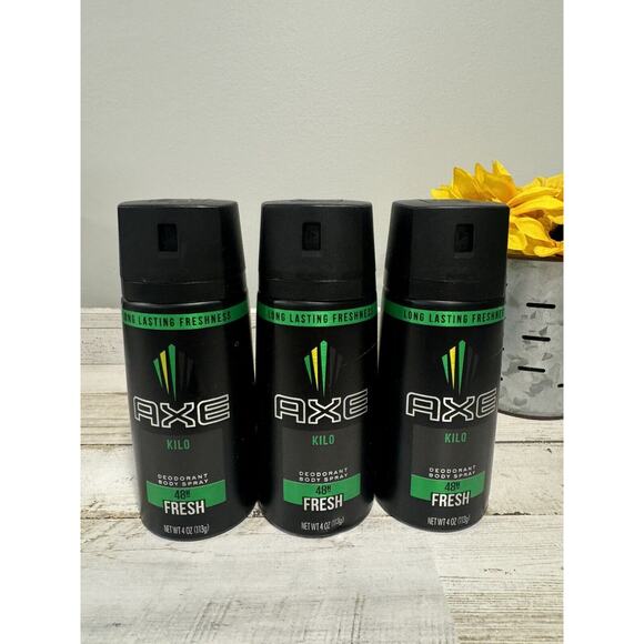 Axe Kilo 48H Deodorant Body Spray Fresh oz DISCONTINUED Original